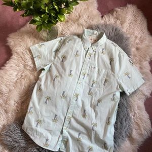 Hollister Short Sleeve Button Down Shirt